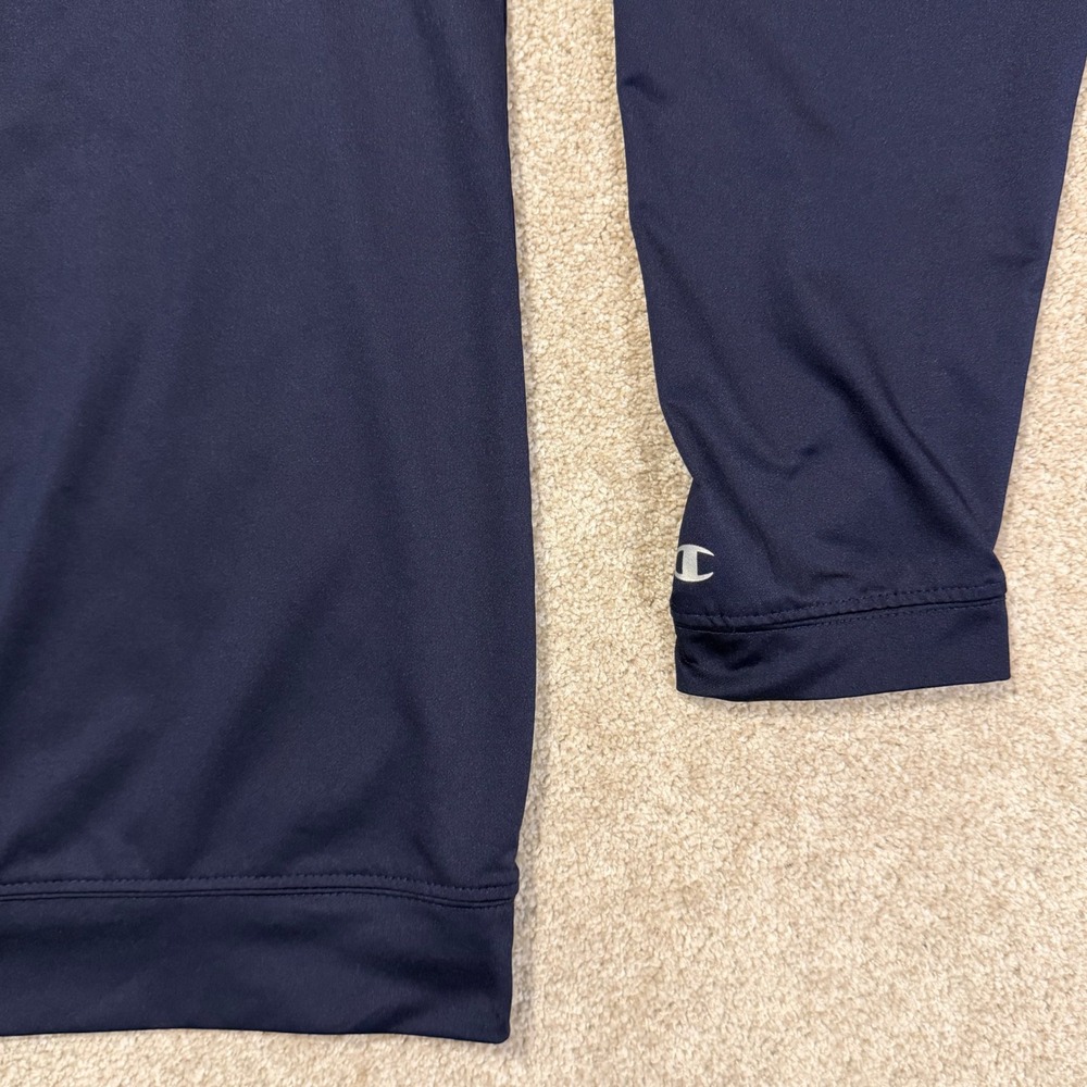 Champion Quarter Zip Pullover Mens 2XL Navy Michigan Wolverines NCAA‎ Athletic - Picture 7 of 8